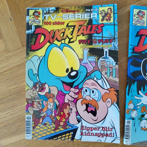 DuckTales TV-Serier - Piff o puff räddningspatrullen