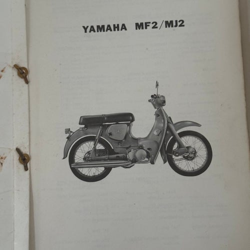 Yamaha reservdelskatalog Modell MF2 MJ2