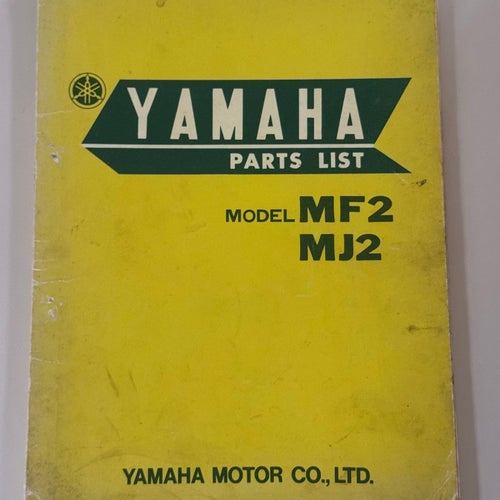 Yamaha reservdelskatalog Modell MF2 MJ2