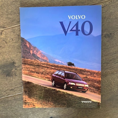Volvo V40 Broschyr 1997