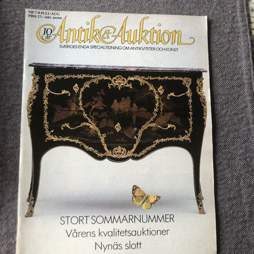 Antik & Auktion 7-8/1985 - Kåge-serviser m m