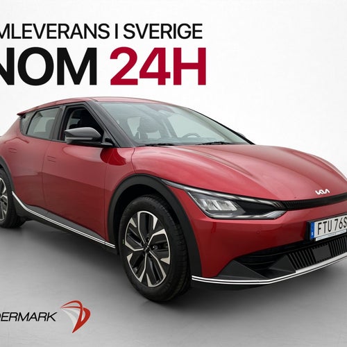 Kia EV6 77.4 kWh 228hk Navi Kamera CarPlay Halvskinn Drag