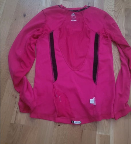 Rosa snygg sportig tjocktröja från adidas