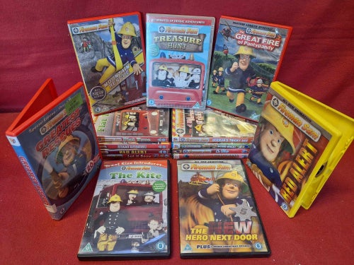 LAGERRENSNING - FIREMAN SAM PAKET [OLIKA SKICK] DVD