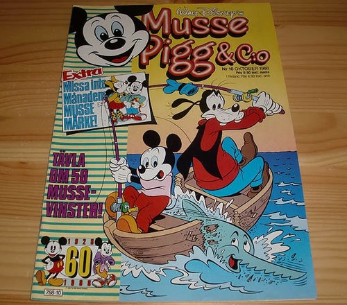 Musse Pigg & C:o 1988 nr 10