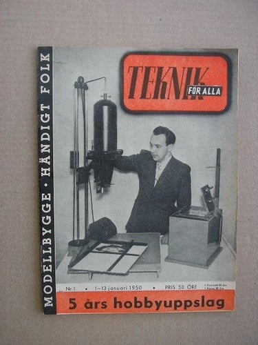 Teknik för Alla 1950 Nr. 1