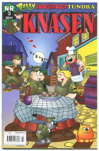 Knasen 2011 nr 3 Hagbard, Betty , Tundra , Gustaf, Zits