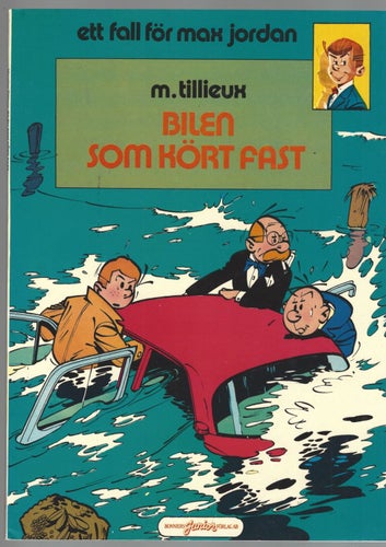Max Jordan bilen som kört fast skick fn