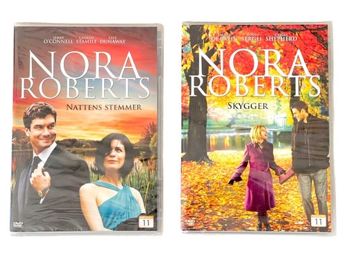 Nora Roberts - Skygger & Nattens stemmer, Inplastad DVD NY