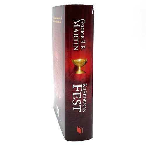 Sagan om is och eld del 4: Kråkornas fest av George R. R. Martin (inbunden)