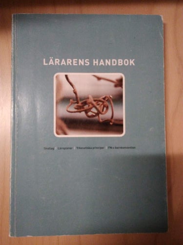 Lärarens Handbok Skollag, Läroplaner, Yrkesetiska Principer, FN:Läroplaner