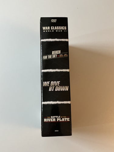 War classics WW 2 (3 filmer). Beg. 3-disc DVD-box