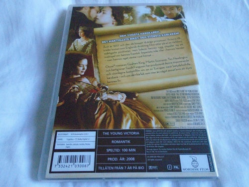 YOUNG VICTORIA / EMILY BLUNT+RUPERT FRIEND / ROMANTIK / OOP+FINT SKICK! /