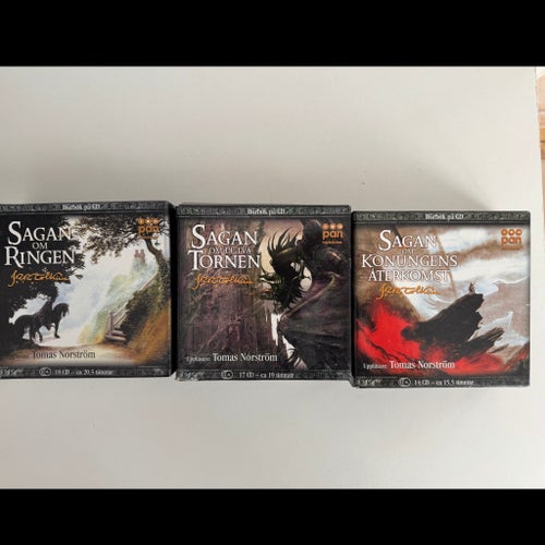 Sagan om Ringen – Komplett ljudbokstrilogi på CD – Tomas Norström