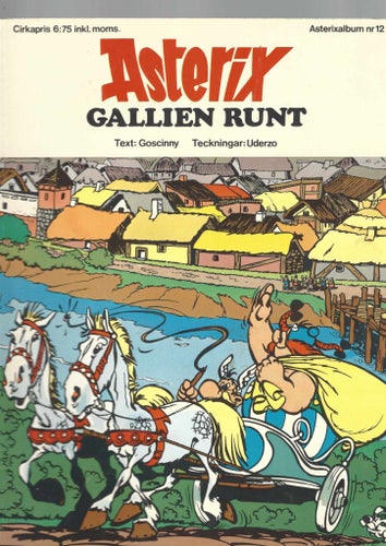 Asterix Gallkien Runt skick vg