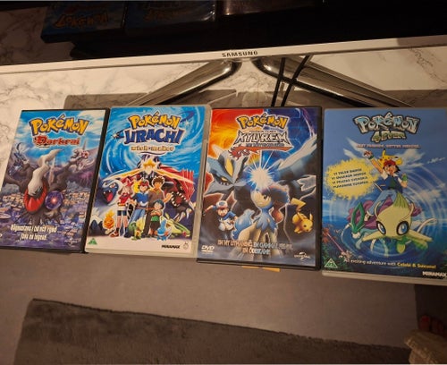 Pokémon Filmer DVD - 4 filmer