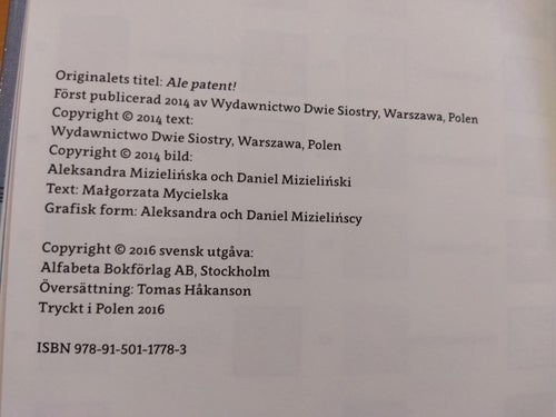 Funkar det? förbluffande uppfinningar Malgorzata Mycielska. Very Fine plus. BM