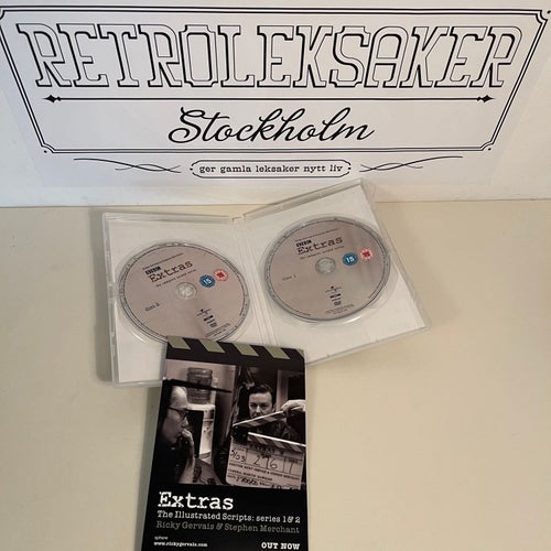 DVD - Extras. The Complete second series. 2 disc. Hela säsong två. Ricky Gervais