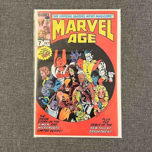 Marvel Age no.7 (1983) Spider-Ham preview! Kanonskick!