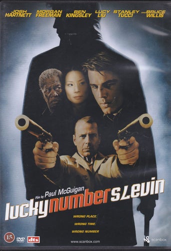 DVD / Lucky Number Slevin / Bruce Willis, Morgan Freeman / Nära nyskick