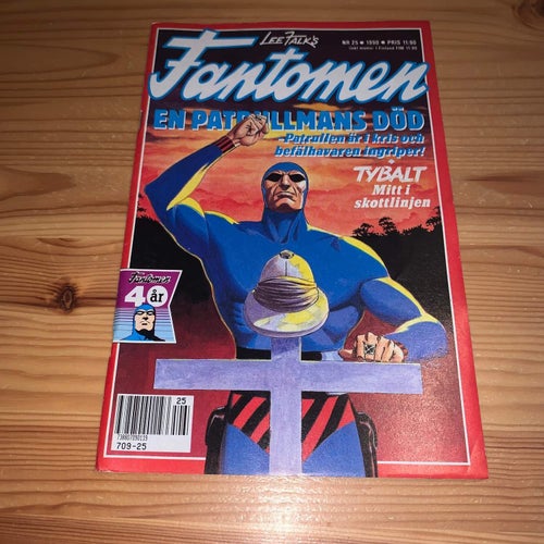Fantomen 1990 nr 25