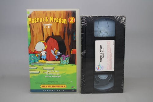 Magnus & Myggan Avsnitt 7-11 - Ny inplastad VHS