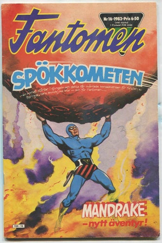 Fantomen 1983 nr 16 Mandrake, Latigo