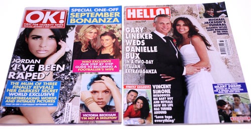 Hello/OK Magazine-2 magazines included-September 2009-NEW-Weight 848g-FREE POST