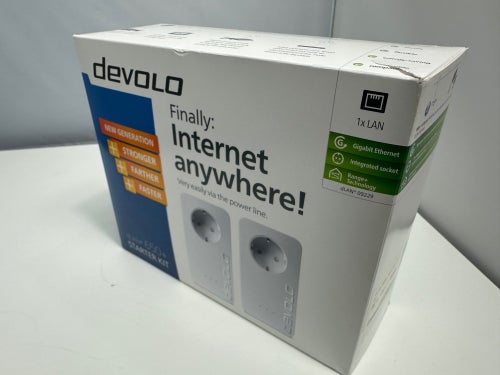 Devolo dLAN 650+ Powerline-adapter startpaket Starter Kit