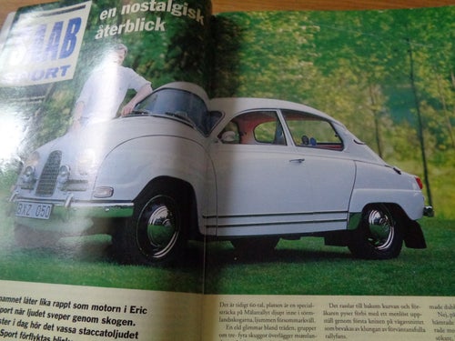 Classic Motor nr10 1992 Saab Sport, MG TF 1500,