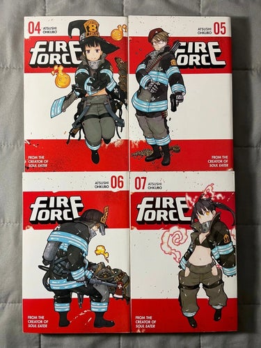 [Eng] Vol. 4–7 (First Prints), Shounen / Action / Supernatural - Fire Force