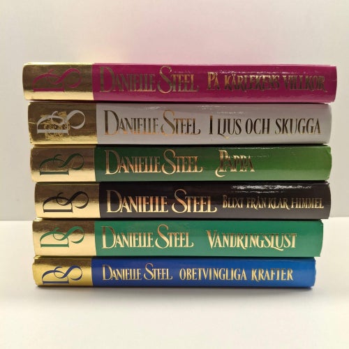 Danielle Steel x6 Bokpaket hårdpärm - Se bilder för titlar