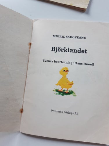 Mihail Sadoveanu 4 små böcker