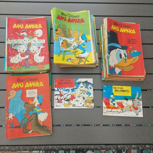 Walt Disney Aku Ankka Kalle anka 1968, 1969, 1970 och 1971