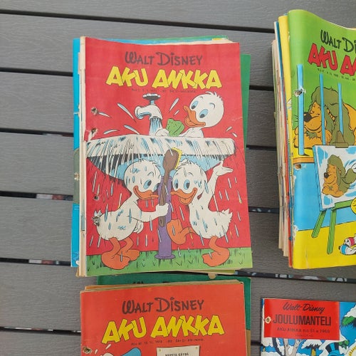 Walt Disney Aku Ankka Kalle anka 1968, 1969, 1970 och 1971