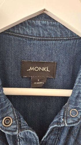 Monki Jeans klänning, storlek S