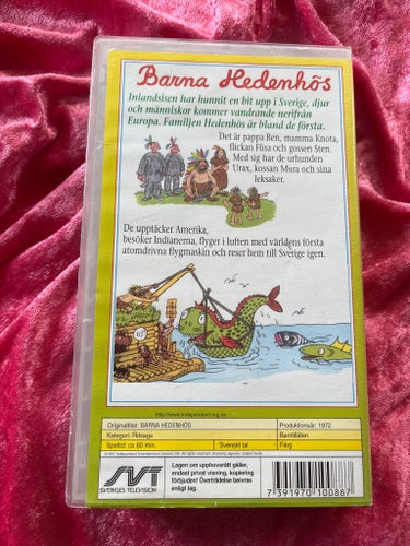 Barna Hedenhös upptäcker Amerika VHS