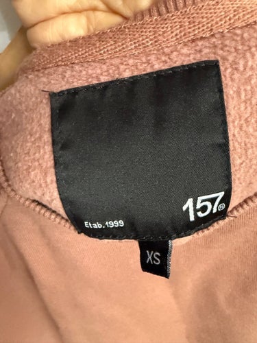 157 rosa sweatshirt, storlek XS