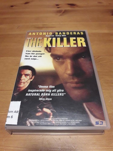 THE KILLER. EXRENTAL VHS