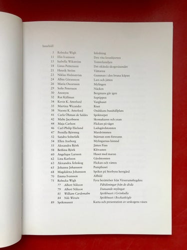 GAMLA SKOGSVÄSEN & NYA HEMSKHETER Barn berättar och ritar Virserums Konsthall