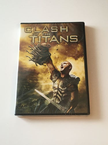 Clash of the Titans (Liam Neeson, Sam Worthington, 2010). Inplastad DVD