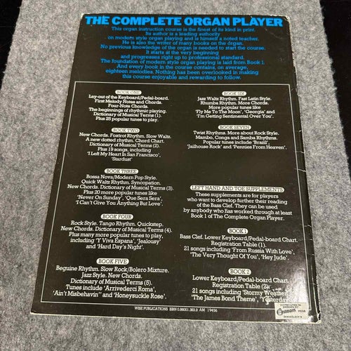 Kenneth Baker - The complete organ player book 3 - Noter