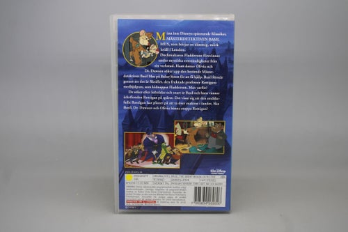 Disney - Mästerdetektiven Basil mus - Ny Inplastad VHS