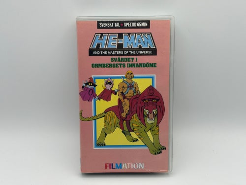 He-Man - Svärdet I Ormbergets Innandöme - VHS