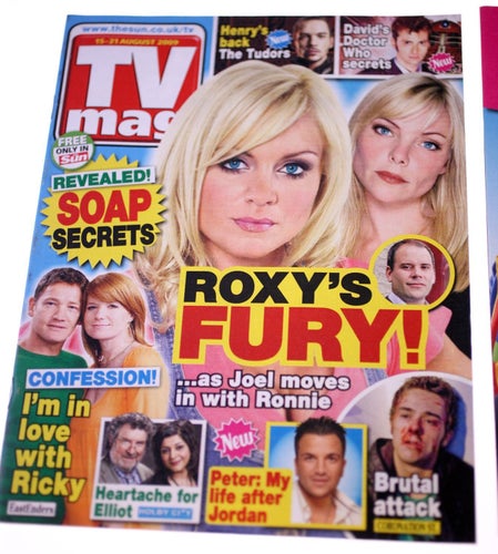 We Love Telly-TV Mag-British magazine bundle-August 15th 2009-NEW-Weight 220g