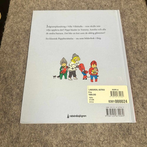 Astrid Lindgren - Pippi Långstrump har julgransplundring