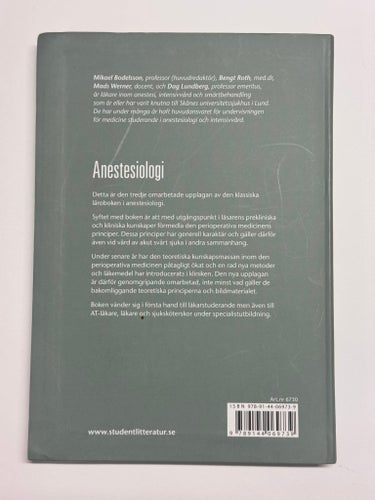 Anestesiologi 3:e uppl