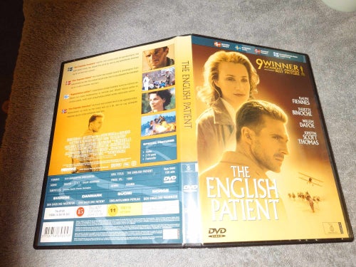 Den engelske patienten (Ralph Fiennes, Juliette Binoche, Willem Dafoe)