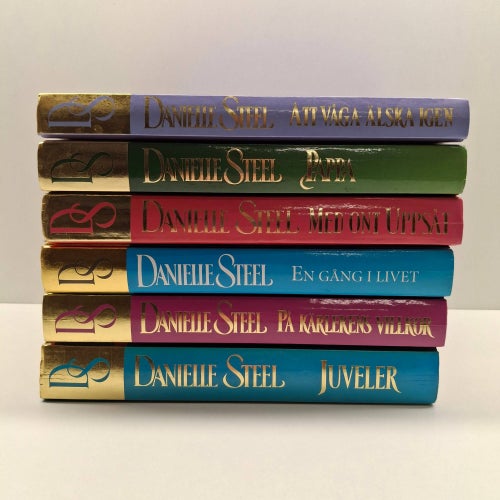 Danielle Steel x6 Bokpaket hårdpärm - Se bilder för titlar