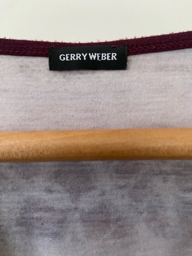 GERRY WEBER lila t-shirt, storlek 46